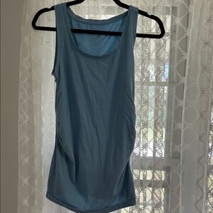 Maternity Blue Sleeveless Women's Top
